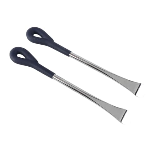 Professional 2Pcs Tire Lever Tool Spoon Set with Precision Quality, Great for Motorcycle and Bike Tire Changes, Suitable for DIY Enthusiasts and Travel Use