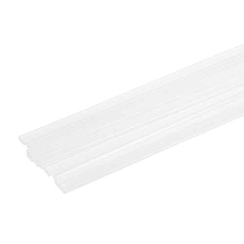 HARFINGTON 1set(10pcs) Plastic Welding Rods 8inch PE Welding Strips Welder Rods for Car Bumper Kayak Daily Repair Plastic Welder Car Bumpers, White - size: 8inch