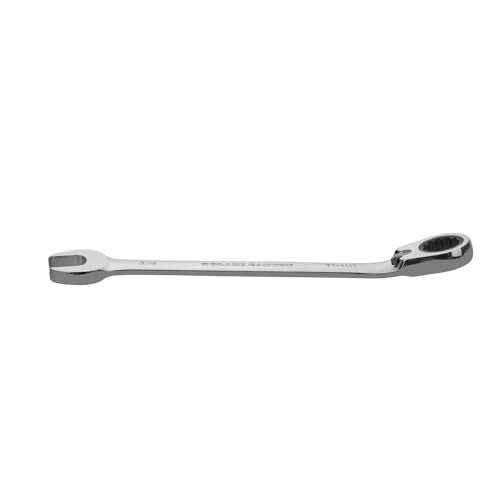 BLACK CANYON 3/4 Inch Ratchet Combination Wrench, 12-Point Box End & Hex Opening, Polished Steel Ratcheting Wrench with SAE & Metric Sizes - size: 3/4 Inch, style: Inch