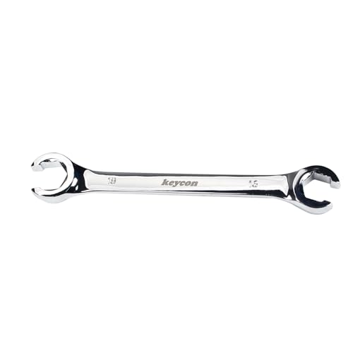 Utoolmart Flare Nut Wrench, 16mm x 18mm Metric Double Open End, 1Pcs - color: 1pcs, size: 16x18mm