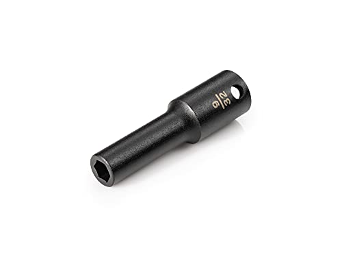 TEKTON 3/8 Inch Drive x 9/32 Inch Deep 6-Point Impact Socket | SID13007 - size: 9/32-Inch, style: Deep