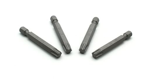 TEMO 25 pc T40 Torx Star Head Screwdriver Bit Set, S2 Steel 6 Point T-40 2 Inch Screwdriver Insert Bits - size: T40 2"L