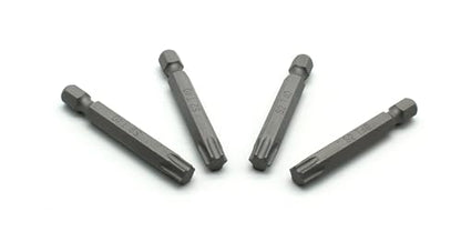 TEMO 25 pc T40 Torx Star Head Screwdriver Bit Set, S2 Steel 6 Point T-40 2 Inch Screwdriver Insert Bits - size: T40 2"L