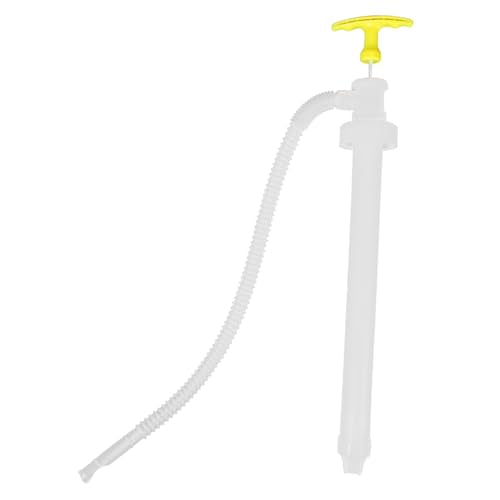 Manual Oil Transfer Pump Hand Siphon Hose Kit Acid and Alkali Resistant Plastic Fluid Extractor for Automotive and Fish Tank Use