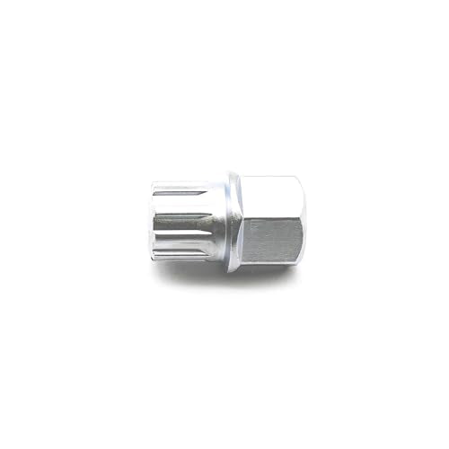 TEMO 20/9Pt Wheel Lock Nut Screw Removal Key Anti-Theft Lugnut Socket S3054 for BMW Vehicles - size: 20/9PT