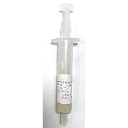Diamond Lapidary Paste for Finest Mirror Finish Water Based 30% Concentration 5 Gram (5,000 grit / 1-3 microns) - size: 5,000 grit / 1-3 microns