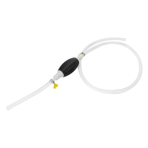 SOLUSTRE 1set Siphon Hand Pump Kit for Fuel Transfer Manual Hose Pump for Automotive and Household Use Complete Accessories for Efficient Liquid Transfer