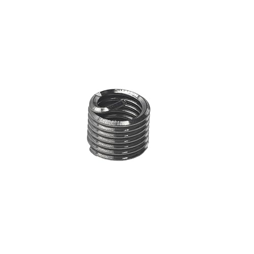50PCS M6 x 1mm x 1.5D Wire Thread Inserts, 304 Stainless Steel Helical Coil Repair Kit, Metric Wire Sleeve for Stripped Threads in Metal Components - size: M6 x 1mm x 1.5D