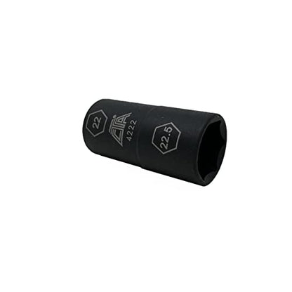 CTA Tools 4222 Lug Nut Flip Socket (22mm x 24mm) - size: 22mm X 22.5mm