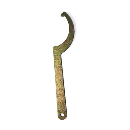2 Pack Coilover Wrench Spanner Set C-Shape Hook Wrenches Tool for 42mm-62mm Nut Motorcycle Dirt Bike Coil Over Suspension System Shock Absorber Adjustment