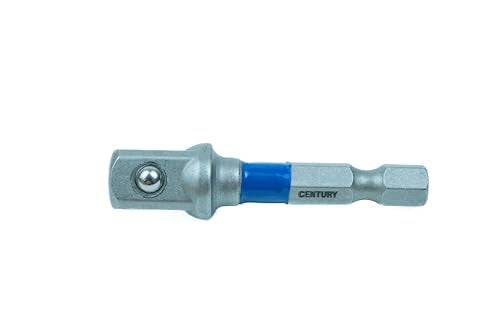 Century Drill & Tool 6 Piece Bolt Extractor Expansion Set 73426; aggressively grips damaged bolts and fasteners, impact ready socket adapter included - size: Expansion Set