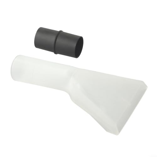 Soft-Rubber Edge Upholstery Vacuum Nozzle Head 32-35mm (1.26"-1.38") – Wide Spray Extractor for Carpet, Car Detailing & Furniture Deep Cleaning