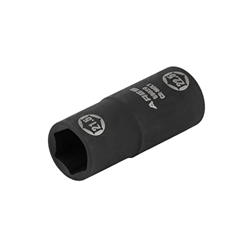 ARES 59020 21.5x22.5mm Half Size Lug Nut Flip Socket - 1/2-In Drive | Removes Warped, Damaged & Bloated Chrome Capped Lug Nuts - size: 21.5 x 22.5mm