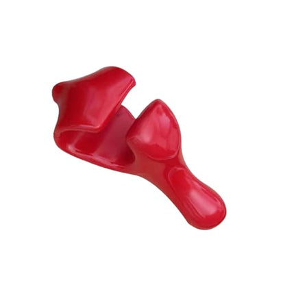 Rubber Coated Bead Keeper Tire Changer Tool, PVC Coated Bead Keeper Heavy Duty Thing Tire Mounting Tool for Cars Universal Tire Changing Tool (Red) - color: Red
