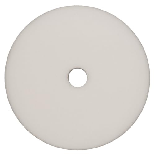 RUPES 9.DA150S Pack of 24 White D-A Ultra-Fine Polishing Foam Pads 150mm | Ideal for Paint Correction & Gloss Enhancement | Extremely Fine Defect Removal | Compatible with 5" Backing Plate - size: 2 inches, style: Pack of 24