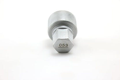 TEMO #53 Wheel Lock Lugnut Anti-Theft Lug Nut Screw Removal Socket Key S3055 for BMW Vehicles - size: #53