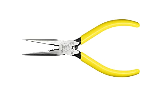 Tsunoda RP-150SH Precision Needle Nose Pliers 6-Inch, Fine Tip Pliers with Spring Return and Wire Stripping Hole, Made in Japan - size: 6-Inch w/ Spring