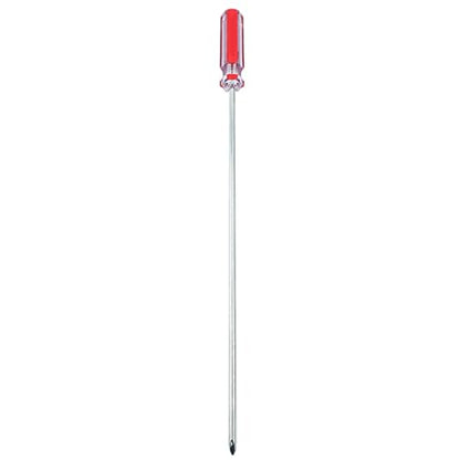 Piutouyar 12 Inch Phillips Screwdriver, #2 Magnetic Tip Screwdrivers | Extra Long Chrome-vanadium Steel Shaft , Cross Head Screwdriver, Long Screwdriver for Repair Home Improvement - size: 12 Inch #2