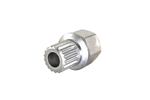 TEMO 34/18Pt Wheel Lock Nut Screw Removal Key Anti-Theft Lugnut Socket S3054 for BMW Vehicles - size: 34/18PT