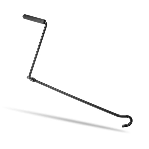 Car Scissor Lift Jack Crank Handle, Non-Slip Scissor Jack Handle Efficient Auto Repair Tool, Labor-Saving Steel Tire Wheel Lug Wrench for Trucks Vans Trailers, Car Accessories (Long Lever) - color: Long Lever