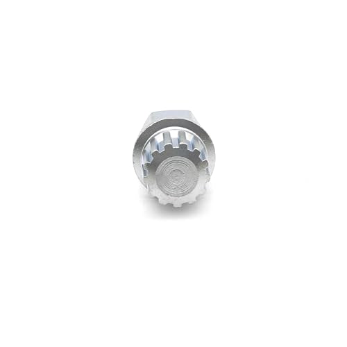 TEMO 18/13Pt Wheel Lock Nut Screw Removal Key Anti-Theft Lugnut Socket S3054 for BMW Vehicles - size: 18/13PT