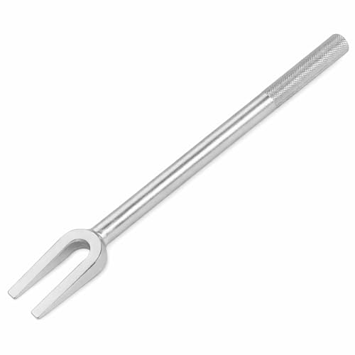 Powerbuilt 21/32-Inch Tie Rod End Puller, Ball Joint Separator – Heavy-Duty Steel, Zinc-Plated for Rust Resistance, Ideal for Professional and DIY Auto Repairs - 648467 - size: 21/32 in.