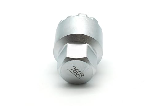 TEMO #7608 Anti-Theft Wheel Lug Nut Removal Socket Key 3438 for Volvo - size: #7608