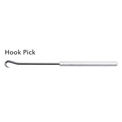 Ullman - PH-4 PH 4 Hook and Pick Set - High Carbon Polished Steel Hand Tools with Aluminum Handles. Workshop Tools - style: High Carbon Polished Steel Hook and Pick Set
