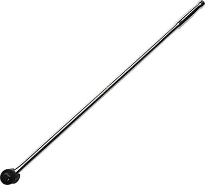 EPAuto 3/4 Inch Drive by 40" Length Breaker Bar, CR-V Steel - color: Black/Stainless Steel, size: 40'' Length - 3/4-Inch Drive