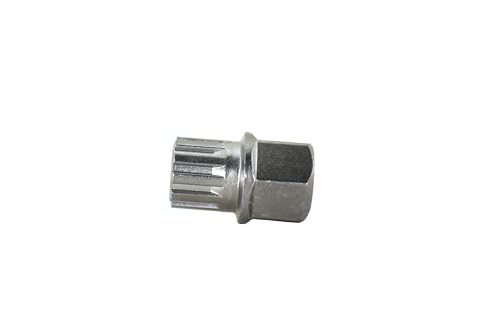 TEMO 15/11Pt Wheel Lock Nut Screw Removal Key Anti-Theft Lugnut Socket S3054 for BMW Vehicles - size: 15/11PT