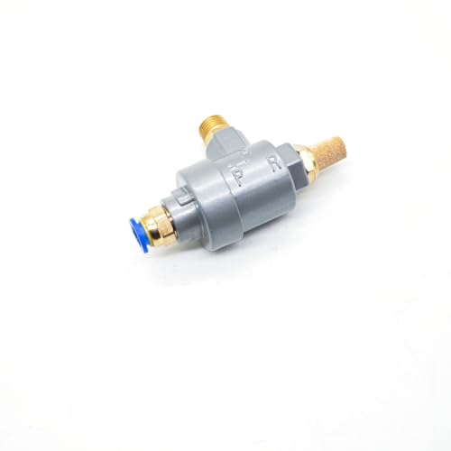1pc Tyre Tire Changer Machine Part Bead Breaker Quick Release Relief Dump Valve with Connector（Metal Model）