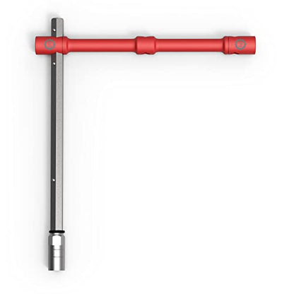 GTE TOOLS - LugStrong 26" Universal Compact Lug Wrench Set, Super-Strong Tire Iron & Lug Nut Remover - 2x more torque! Never Get Stuck on the road again! - color: 1-pack