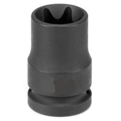 Grey Pneumatic 2120ET Impact Socket - style: E20 External Star Impact Socket