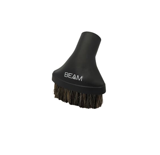 Beam Central Vacuum Brush Kit 12" Floor Brush with Attachments - 4 Piece Vacuum Accessories Set | Upholstery, Crevice, Dusting Tools - Parts & Accessories