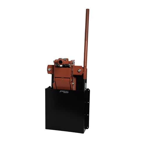 Extreme Max 5001.6325 Wall-Mount Aluminum Floor Jack Holder - Black - color: Black