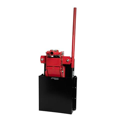 Extreme Max 5001.6325 Wall-Mount Aluminum Floor Jack Holder - Black - color: Black