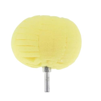 Car Polishing Pad Buffing Foam Sponge Cone Polisher Buffer Automotive Waxing Kit for Wheel Hub(Green) - color: Green