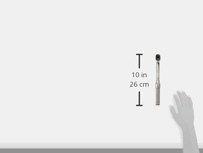 CDI 3/8 Inch Drive Adjustable Click Torque Wrench, Range 20-150 In Lbs / 2.8-15.3 Nm (1502MRMH) - size: 3/8", style: 20-150 in.lbs