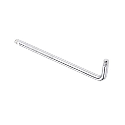 Breaker Bar - [1/4 Inch Drive] L Shape Socket Wrench Extension for Car Mechanical Equipment Repair Use, CR-V Steel