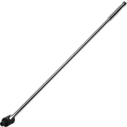 EPAuto 3/4 Inch Drive by 40" Length Breaker Bar, CR-V Steel - color: Black/Stainless Steel, size: 40'' Length - 3/4-Inch Drive