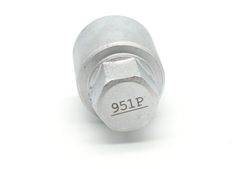 TEMO #951P Anti-Theft Wheel Lug Nut Removal Socket Key 3439 for Volvo - size: #951P