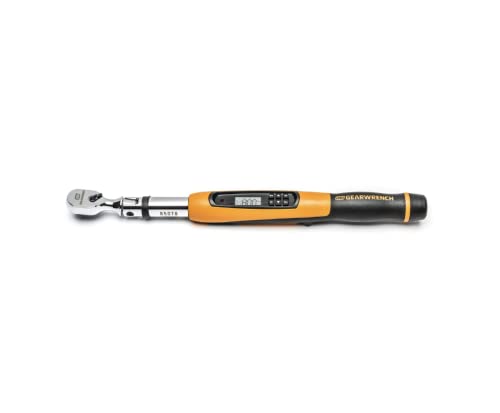 GEARWRENCH 3/8" Flex Head Electronic Torque Wrench with Angle, 10-100 ft/lbs. - 85078 - style: 3/8 Drive Flex Head with Angle
