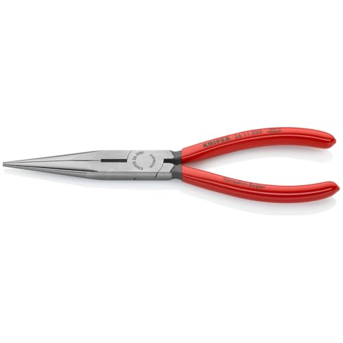 KNIPEX 26 11 200 Long Nose Pliers With Cutter 8-Inch | bike-hand-tools