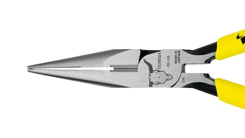 Tsunoda PR-150, High-leverage needle nose pliers, 6 inch (150mm)
