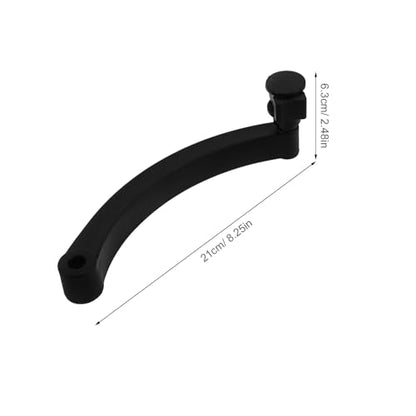 Balancing Machine Part Tire Gauge Handle with Curved Grip Portable Wheel Balancer Tool Hand Gauge Ruler for DIY Car Owners and Truck Wheel Balancer Maintenance