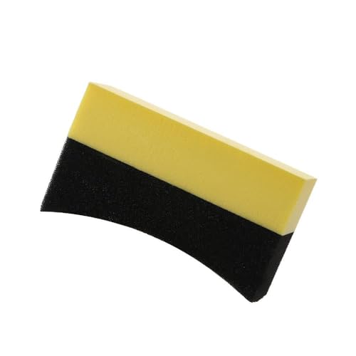6 PCS Tire Applicator Dressing Shine Sponge, Color Polishing Sponge Tire Dressing Applicator Pads for Car Glass Painted Steel Cleaning Tools