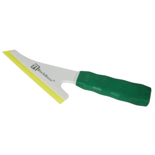 RockRose Doctor Stroke Squeegee – Professional Window Tinting Squeegee & Vinyl Wrap Applicator, Heavy-Duty Rubber Scraper for Auto Glass & Flat Glass Tint Yellow - color: Doctor Stroke - Yellow, size: Pack of 1