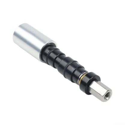 Bike Rear Shock Absorber Bushing Tool, Aluminum Alloy and Stainless Steel, Removal and Install Kit with Spare Bushing for DU(Silver) - color: Silver