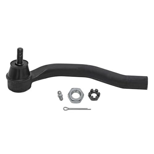 Detroit Axle - 2.4L Front 4pc Steering Knuckles Kit for 03-07 Honda Accord, 2 Steering Knuckles & Wheel Bearing Hubs 2 Outer Tie Rod Ends 2003 2004 2005 2006 2007 Replacement - size: 4SU50427/Kit