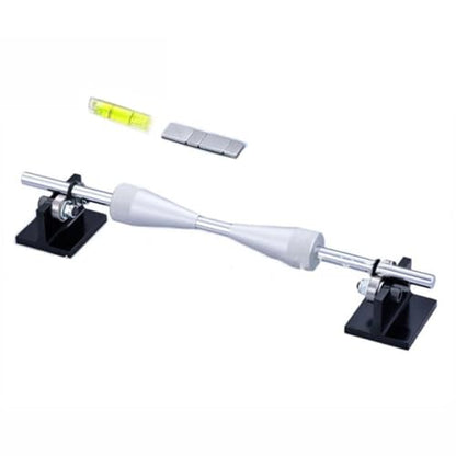 Motorcycle Wheel Balancer, Aluminum Alloy, 15.75 in Portable Truing Stand for Motorcycle and Bike Wheel Repair